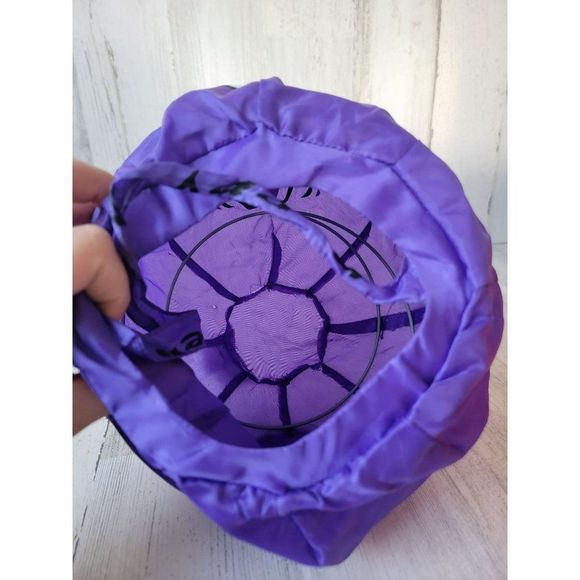 Halloween Purple candy pail bucket skull skeleton face - Picture 6 of 7